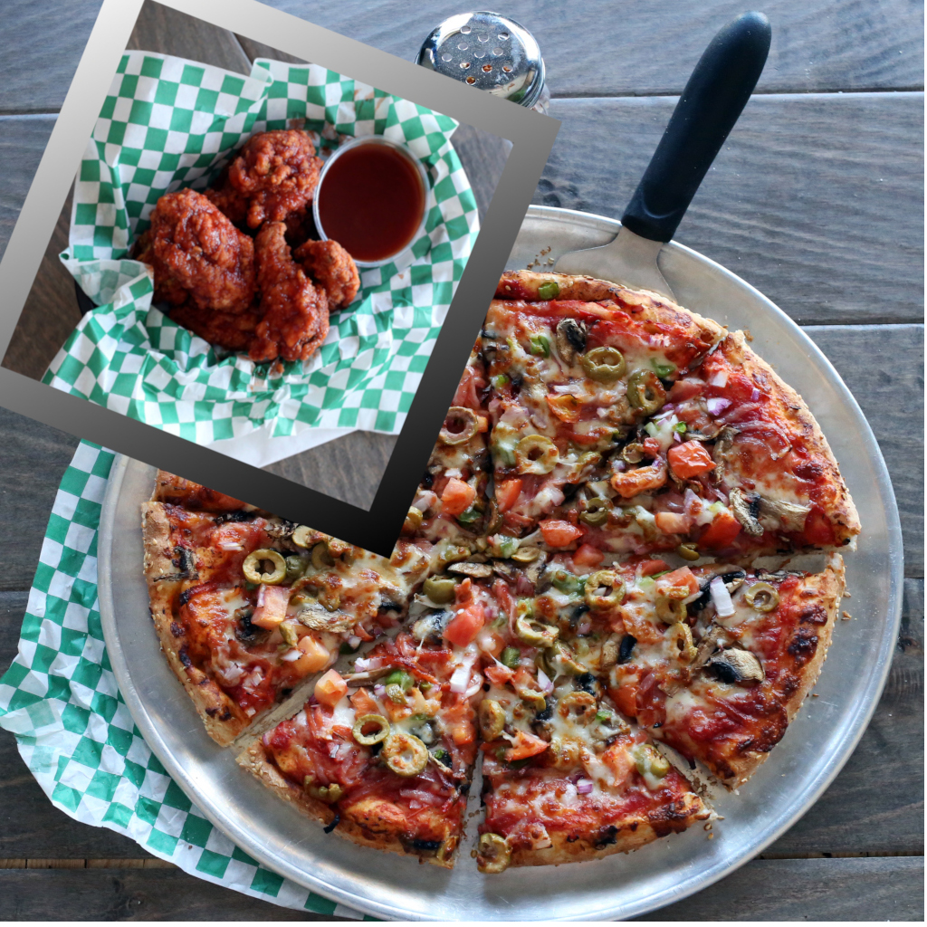 Combo 3 16″ Pizza &amp; Wings Sissios London